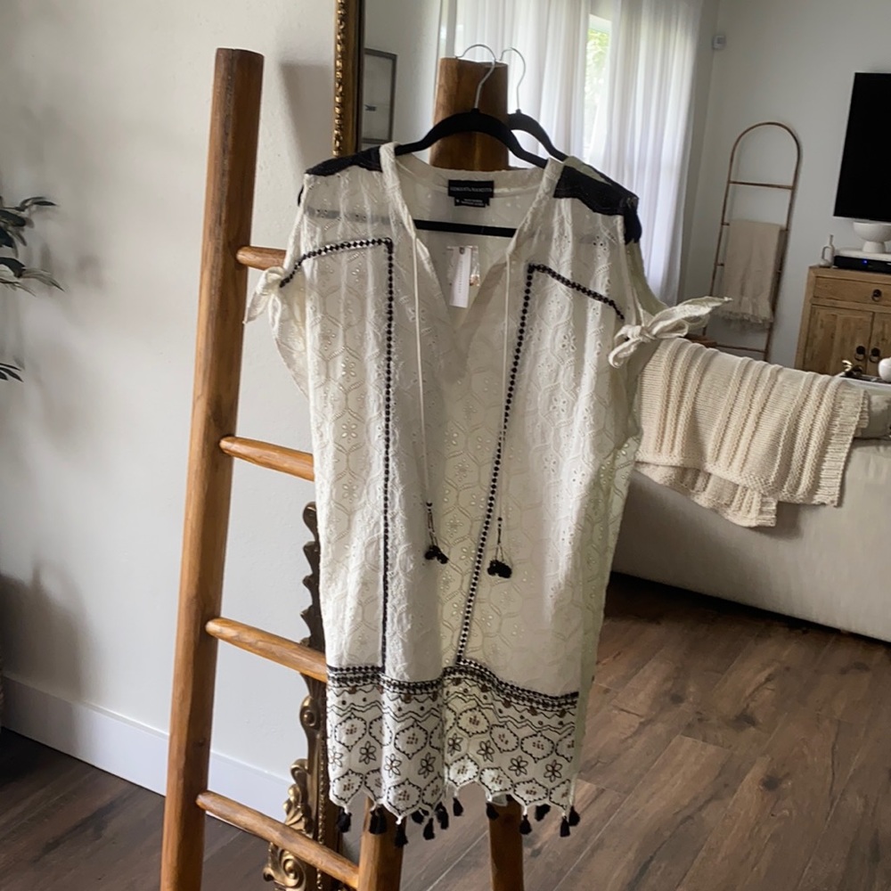 Hemant & Nandita Ivory Summer Dress